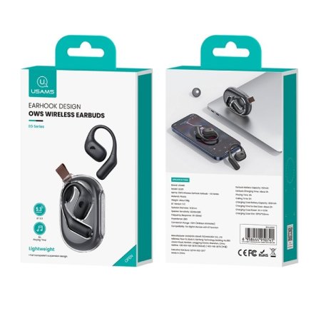 USAMS EARHOOK DESIGN OWS WIRELESS EARBUDS